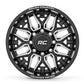 Rough Country 86 Series Wheel | One-Piece | Gloss Black | 20x10 | 6x5.5 | -18mm