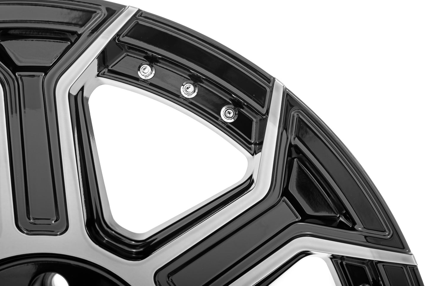 Rough Country 89 Series Wheel | One-Piece | Black Machined Gun Metal | 22x10 | 6x5.5 | -25mm