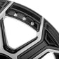Rough Country 89 Series Wheel | One-Piece | Black Machined Gun Metal | 20x10 | 6x5.5 | -18mm