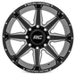 Rough Country 91M Series Wheel | One-Piece | Gloss Black | 22x12 | 6x5.5 | -44mm