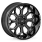 Rough Country 96 Series Wheel | One-Piece | Gloss Black | 22x10 | 8x180 | -19mm