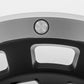 Rough Country 87 Series Wheel | Simulated Beadlock | Black/Machined | 17x8.5 | 6x5.5 | +0mm