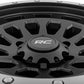 Rough Country 87 Series Wheel | Simulated Beadlock | Black/Machined | 17x8.5 | 6x5.5 | +0mm