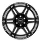 Rough Country 92 Series Wheel | Machined One-Piece | Gloss Black | 18x9 | 5x4.5 | +0mm