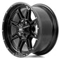 Rough Country 94 Series Wheel | One-Piece | Matte Black | 20x10 | 8x6.5 | -18mm