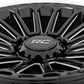 Rough Country 97 Series Wheel | One-Piece | Gloss Black | 20x10 | 6x5.5 | -18mm