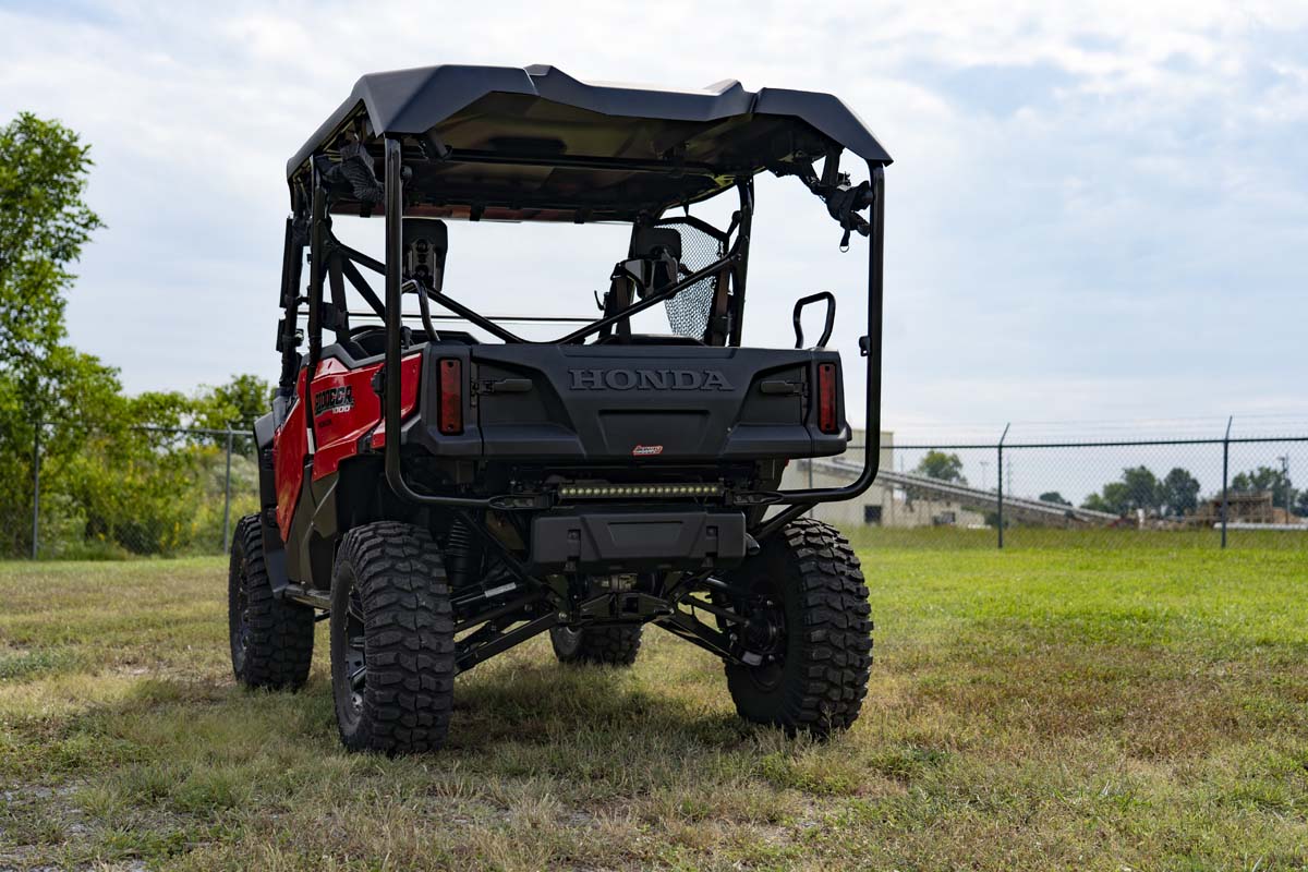 LED Light | Under Bed Mount | 20" Black Single Row | Honda Pioneer 1000/1000-5