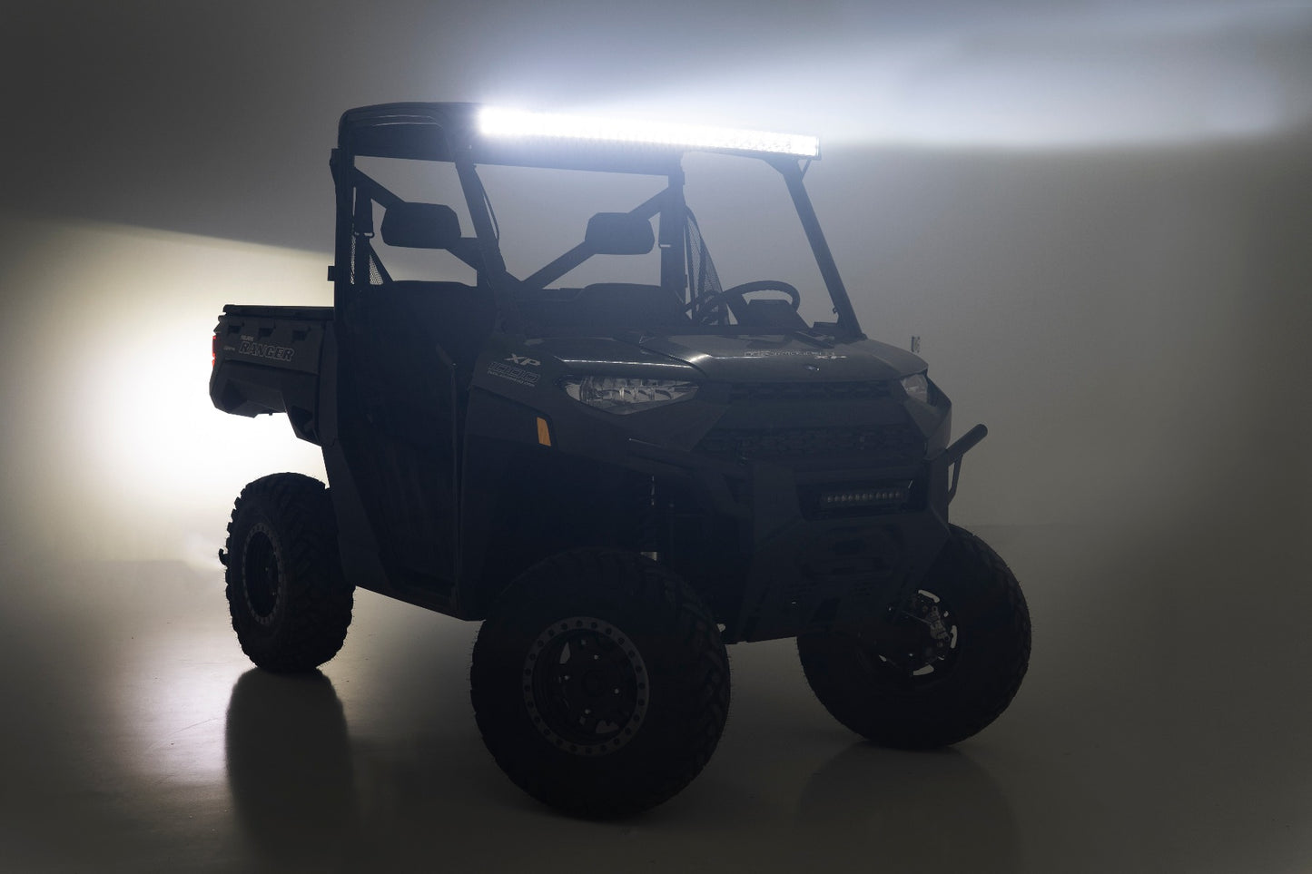 LED Light | Windshield | 50" Black Dual Row | Polaris Ranger 1000/XP 1000/XP 900