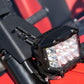 LED Light | Cage Mount | 2" Black Pair | Amber DRL | Honda Talon 1000