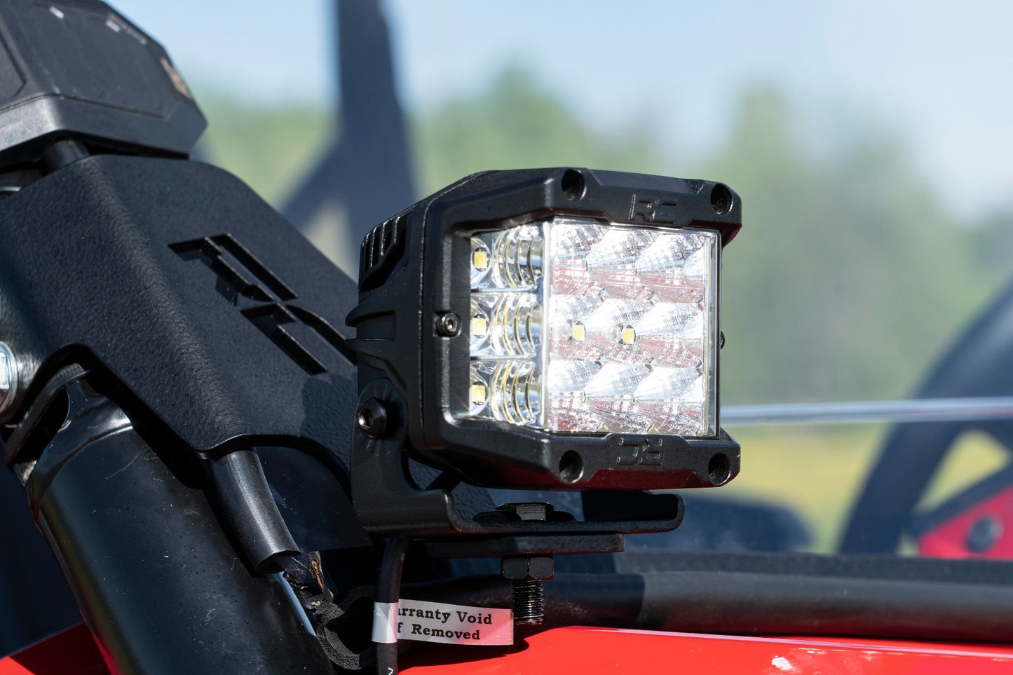 LED Light Kit | Cage Mount | 2" Black Pair | Honda Talon