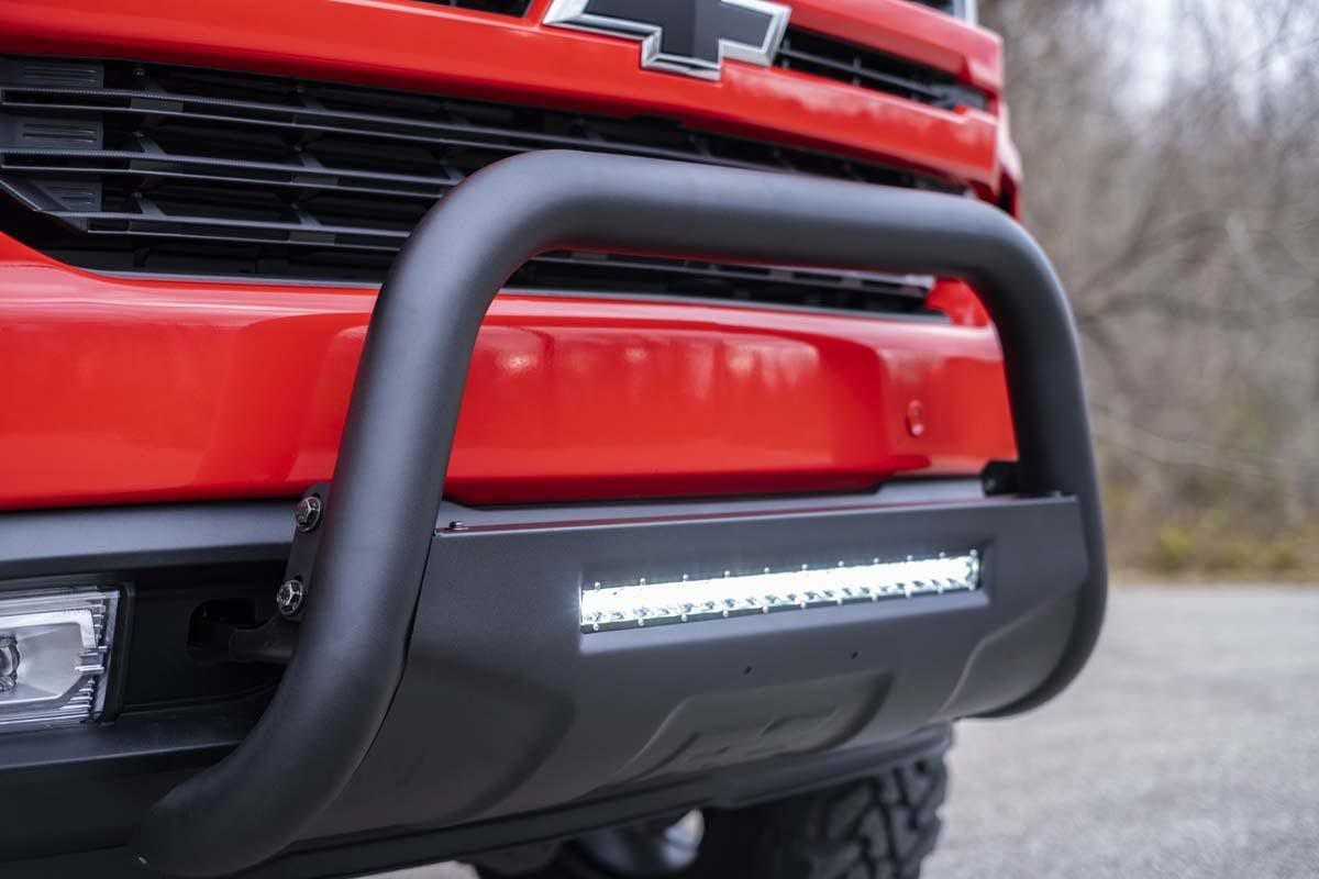 Black LED Bull Bar | Chevy Silverado 1500 2WD/4WD (2019-2022)