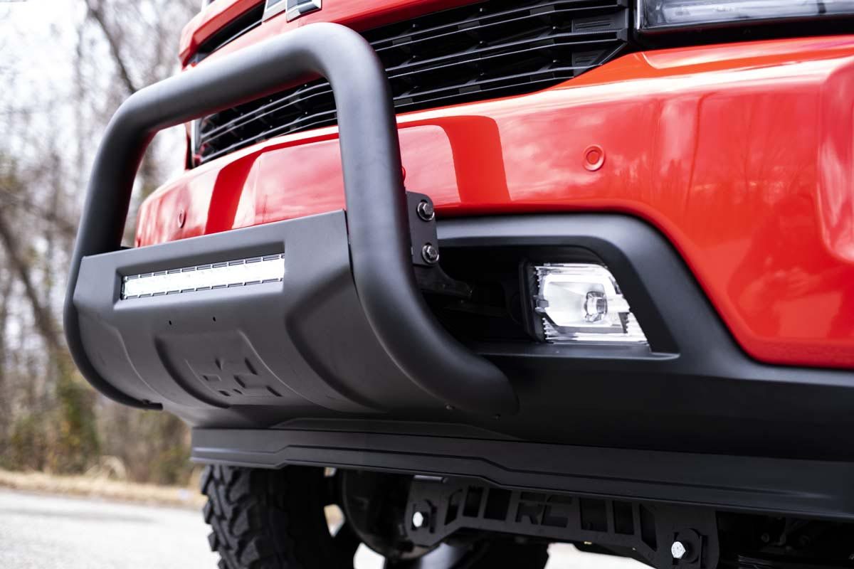 Black LED Bull Bar | Chevy Silverado 1500 2WD/4WD (2019-2022)