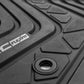 Flex-Fit Floor Mats | Front and Rear | Toyota Tacoma 2WD/4WD (2016-2023)