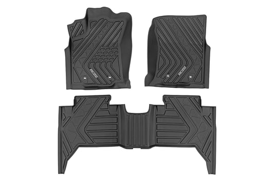 Flex-Fit Floor Mats | Front and Rear | Toyota Tacoma 2WD/4WD (2016-2023)