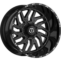 TIS Wheel | Black Milled | 20x10 | 6x5.5 | -25mm