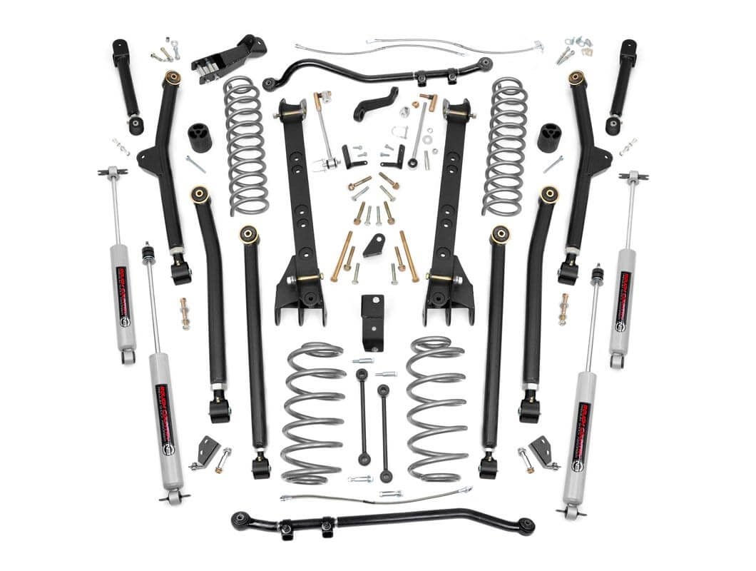 6 Inch Lift Kit | Long Arm | Jeep Wrangler TJ 4WD (1997-2006)