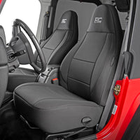 Seat Covers | Front and Rear | Jeep Wrangler TJ 4WD (1997-2002)