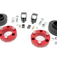 3 Inch Lift Kit | X-REAS | RR Spacers | Red | Toyota 4Runner 4WD (2003-2009)