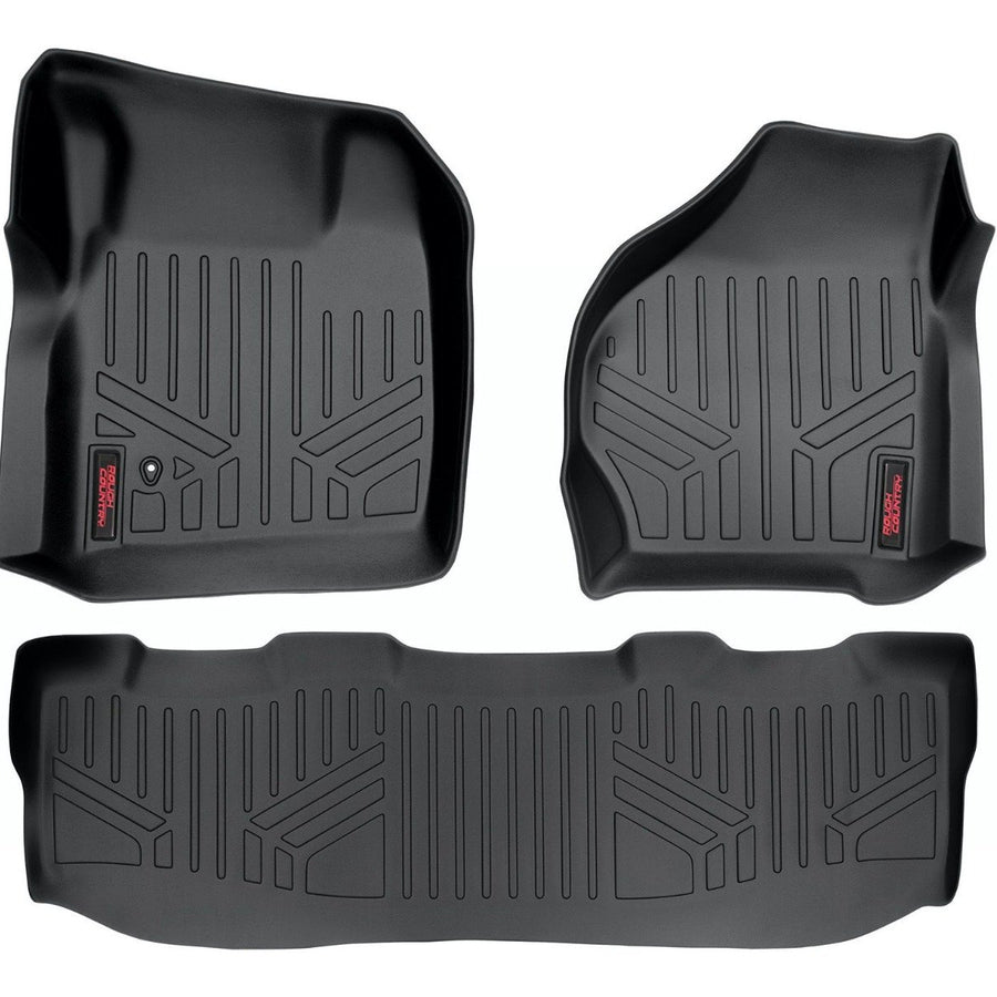 Floor Mats | FR & RR | Crew Cab | Ford F-250/F-350 Super Duty 2WD/4WD (99-07)