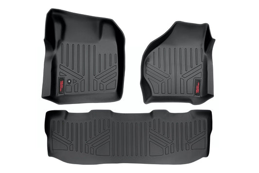 Floor Mats | FR & RR | Crew Cab | Ford F-250/F-350 Super Duty 2WD/4WD (99-07)