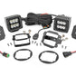 LED Light Kit | Fog Mount | 2" Black Pair | Jeep Wrangler JK/Wrangler Unlimited (10-18)