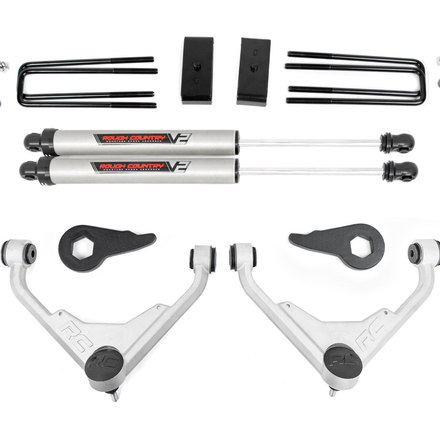 3 Inch Lift Kit | FT Code | V2 | Chevy/GMC 2500HD (01-10)