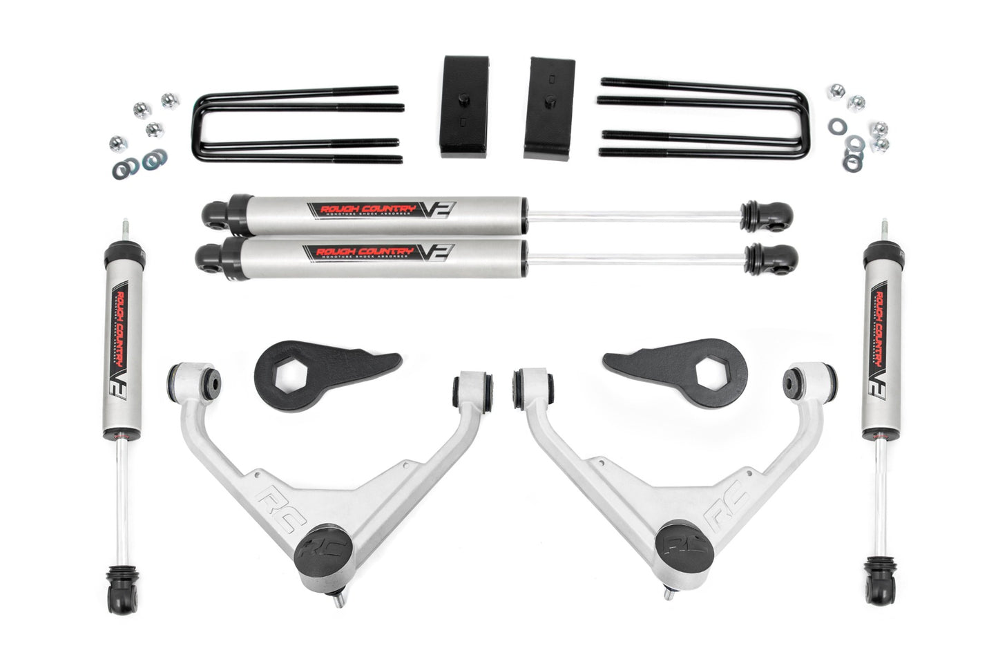 3 Inch Lift Kit | FK/FF Code | V2 | Chevy/GMC 2500HD (01-10)