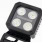 Black Series LED Light Pair | 2 Inch | Flood | Swivel Mount