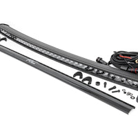 40 Inch Black Series LED Light Bar | Curved | Single Row