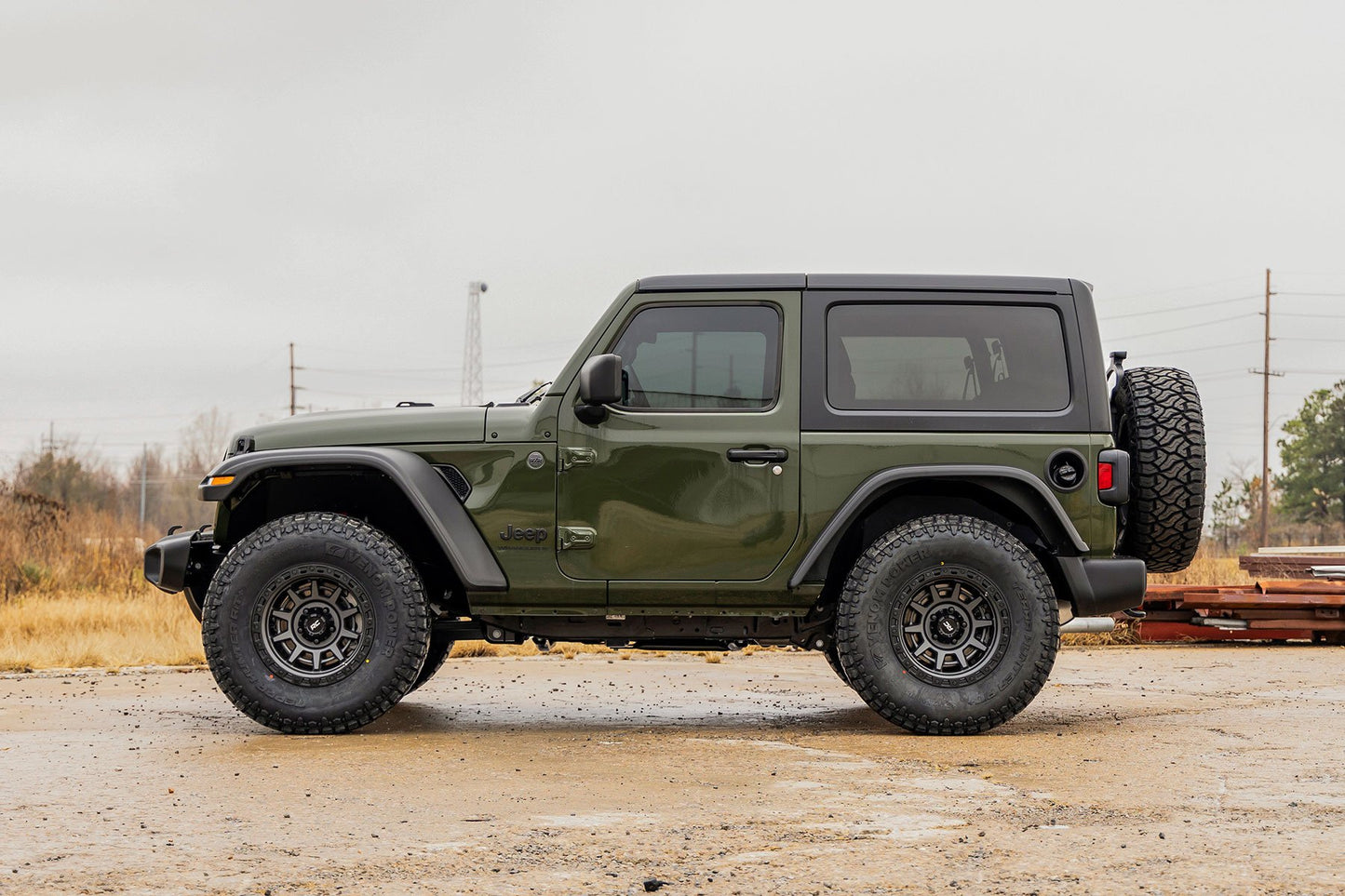 3.5 Inch Lift Kit | C/A Drop | FR D/S | Vertex | Jeep Wrangler JL 4WD (2024)