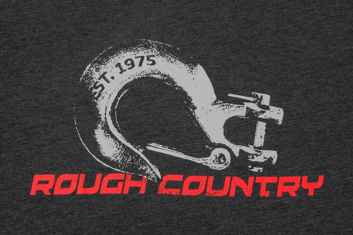 Rough Country T-Shirt | Winch Hook | Black | MD