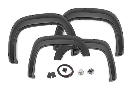 Pocket Fender Flares | 5'9" Bed | GAP Midnight Blue | GMC Sierra 1500 2WD/4WD (07-13)