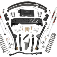 4.5 Inch Lift Kit | Long Arm | RR Leafs | M1 | Jeep Cherokee XJ 4WD (1984-2001)