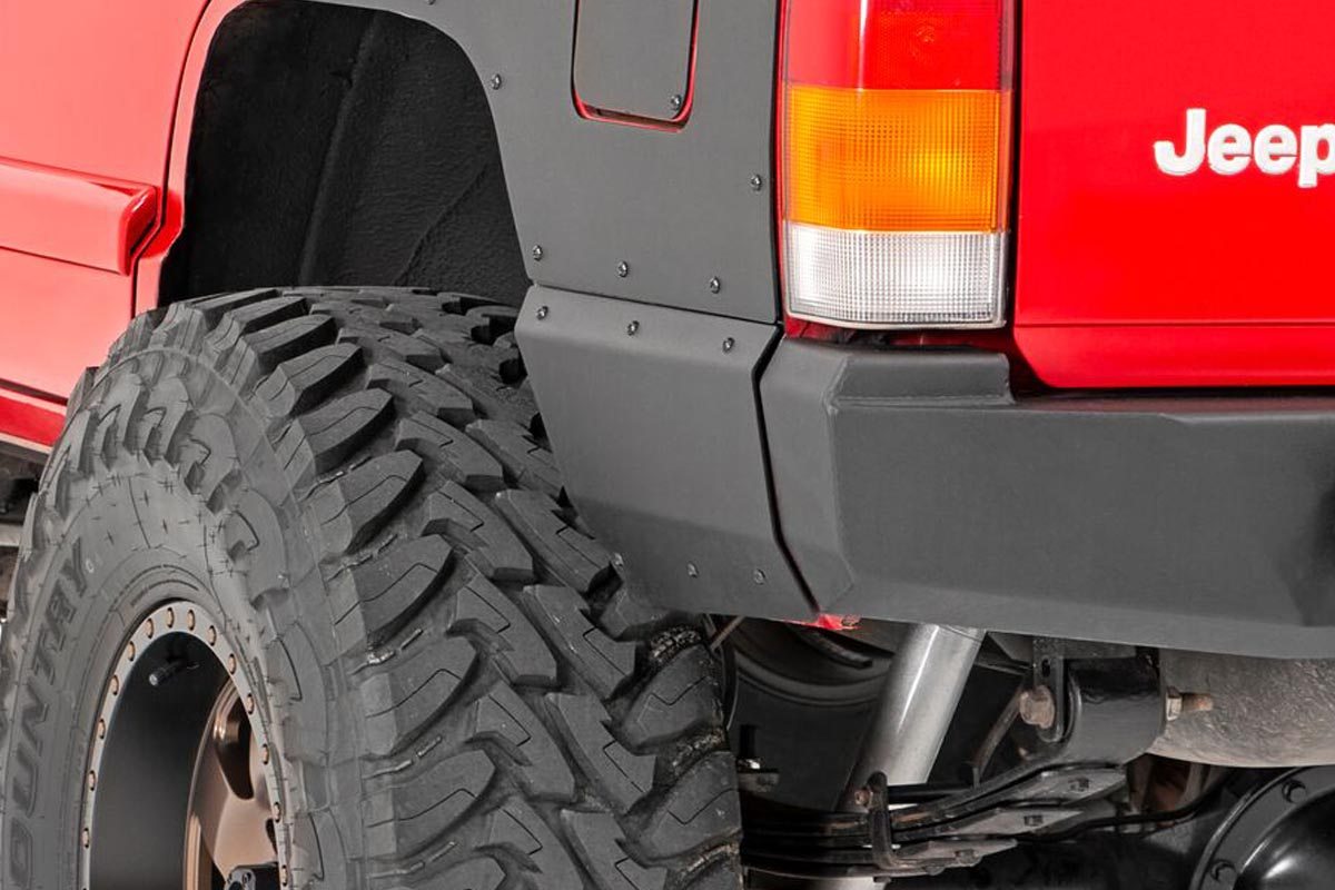 Quarter Panel Armor | Rear | Jeep Cherokee XJ 2WD/4WD (1984-1996)