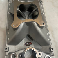 Vortec Small Block Chevy Single Plane High Rise Aluminum Intake Manifold