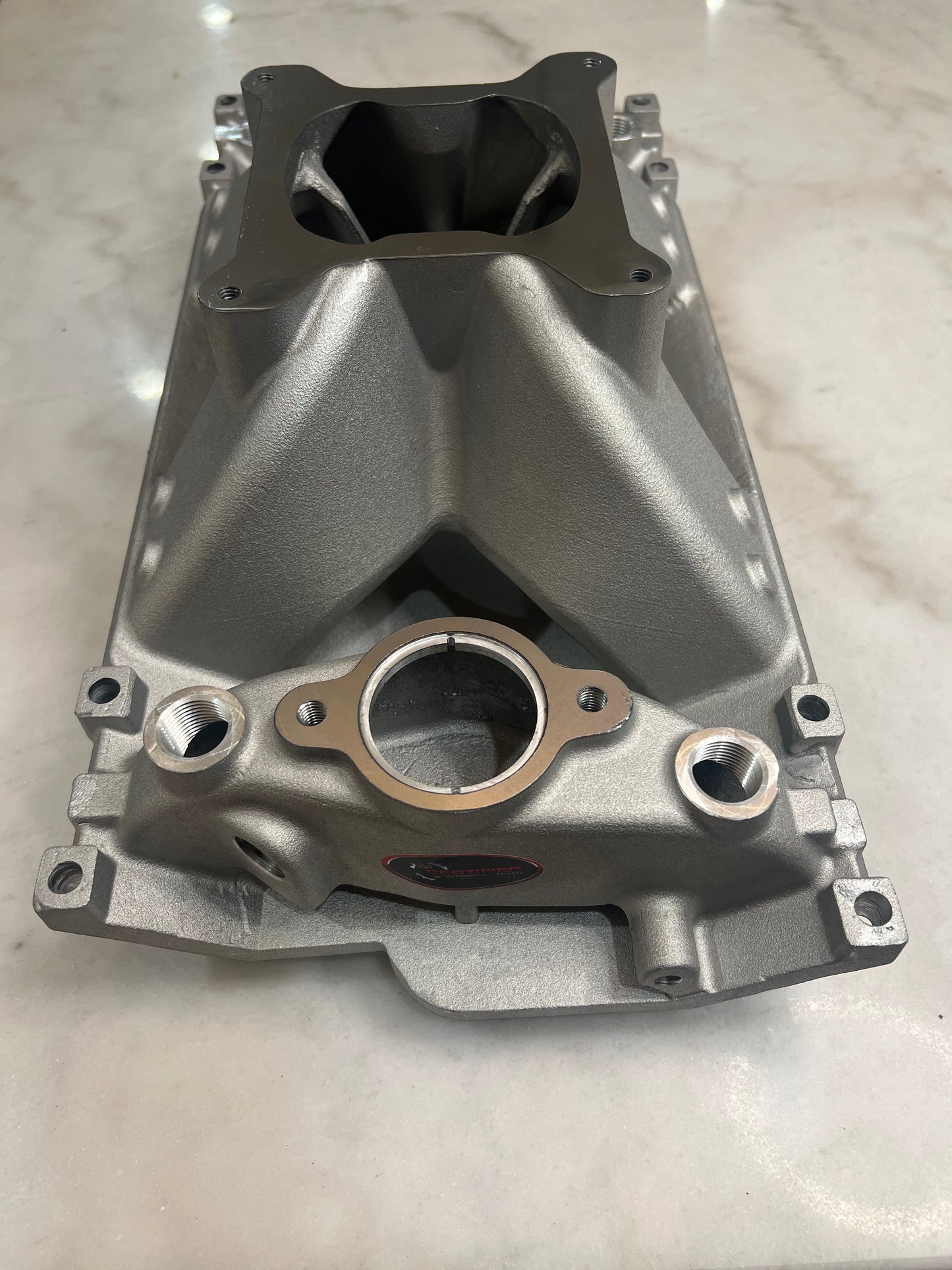 Vortec Small Block Chevy Single Plane High Rise Aluminum Intake Manifold