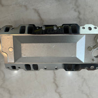 Polished Small Block Chevy Dual Plane Air Gap Aluminum Intake Manifold